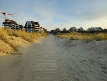 Oostnieuwkerke duinen wandeling in de koude (België)